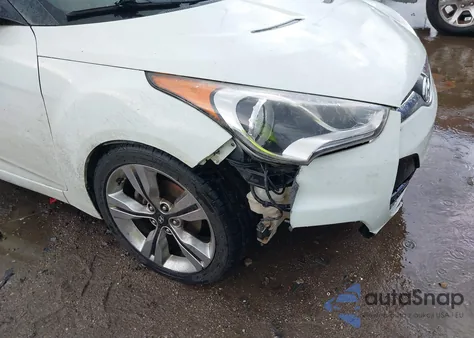 2012 Hyundai Veloster Base W/Gray from USA, damaged, VIN KMHTC6AD2CU030473